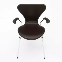 Fritz Hansen Serie 7 Armstol Fuldpolstret Læder^ Køkken|Kontor