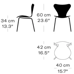 Fritz Hansen Serie 7 Børnestol^Børn Børneværelse|Møbler