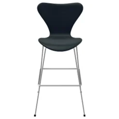Fritz Hansen Serie 7 Høj Barstol Fuldpolstret Læder^ Køkken|Stole