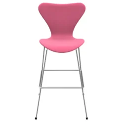 Fritz Hansen Serie 7 Lav Barstol Fuldpolstret Stof^ Køkken|Stole