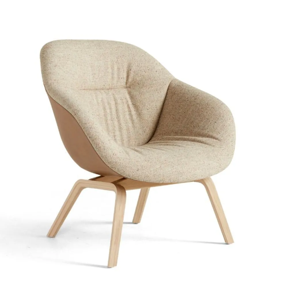 Hay AAL 83 Soft Duo Loungestol Bolgheri LGG60 & Sense Nougat^ Stole|Stue