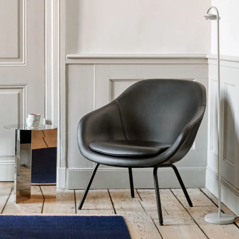 Hay AAL 87 Sort Sense Læder^ Stole|Stue