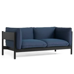 Hay Arbour 2-Pers. Sofa Sortlakeret & Steelcut Trio 796^ Sofaer|Stue