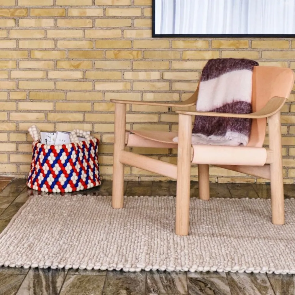 Hay Bernard Loungestol Lakeret Eg & Naturlæder^ Stole|Stue