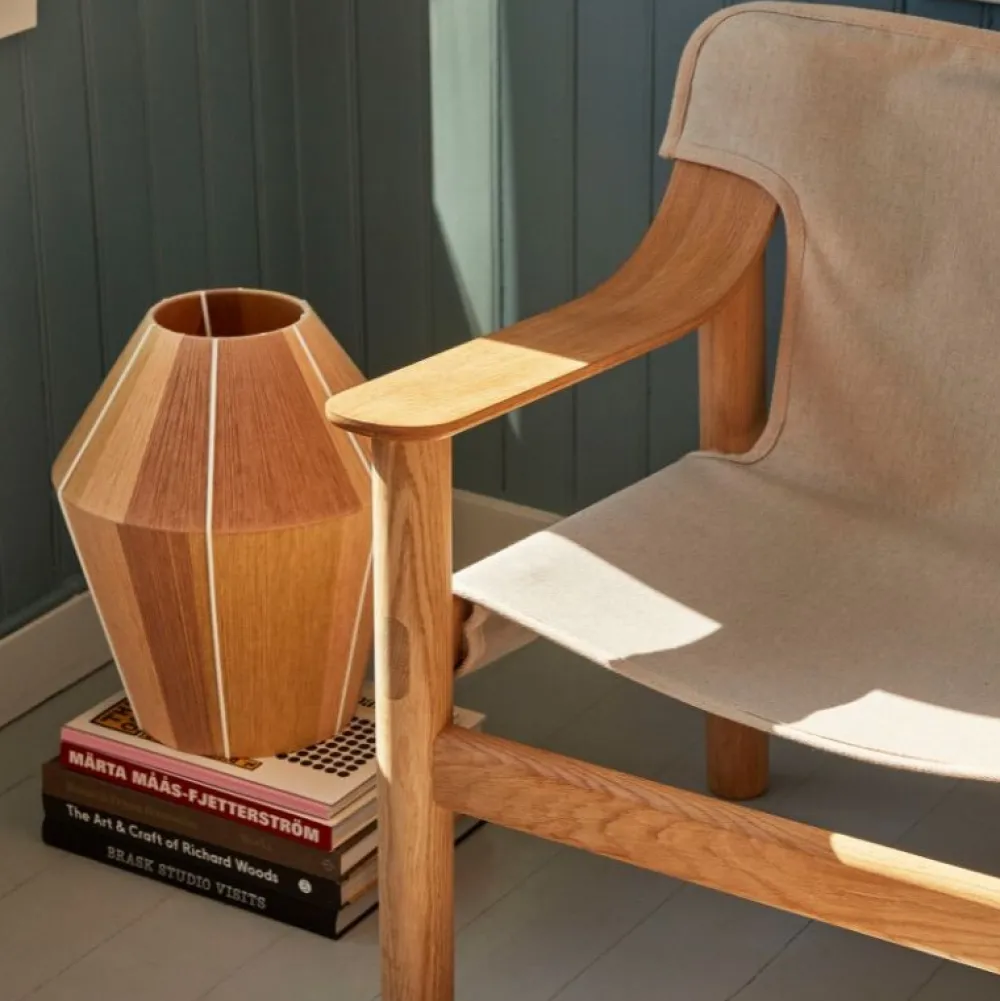 Hay Bernard Loungestol Lakeret Eg & Raw Canvas^ Stole|Stue