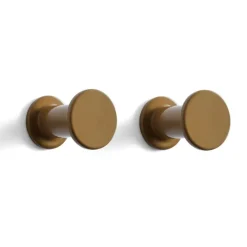 Hay Bolt Hook-Set of 2 Light Brown^ Knager & Greb|Entré