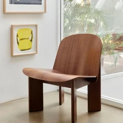 Hay Chisel Loungestol Lakeret Valnød^ Stole|Stue