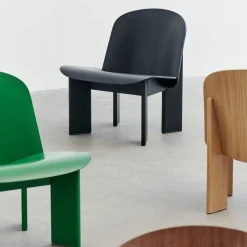 Hay Chisel Loungestol Sortlakeret Eg^ Stole|Stue