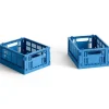 Hay Colour Crate Mini Set of 2 Electric Blue^ Æsker|Kontor