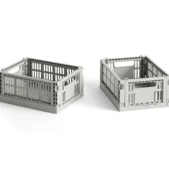 Hay Colour Crate Mini Set of 2 Light Grey^ Æsker|Kontor
