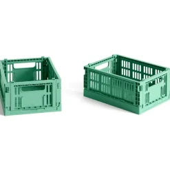 Hay Colour Crate Mini Set of 2 Dark Mint^ Æsker|Kontor