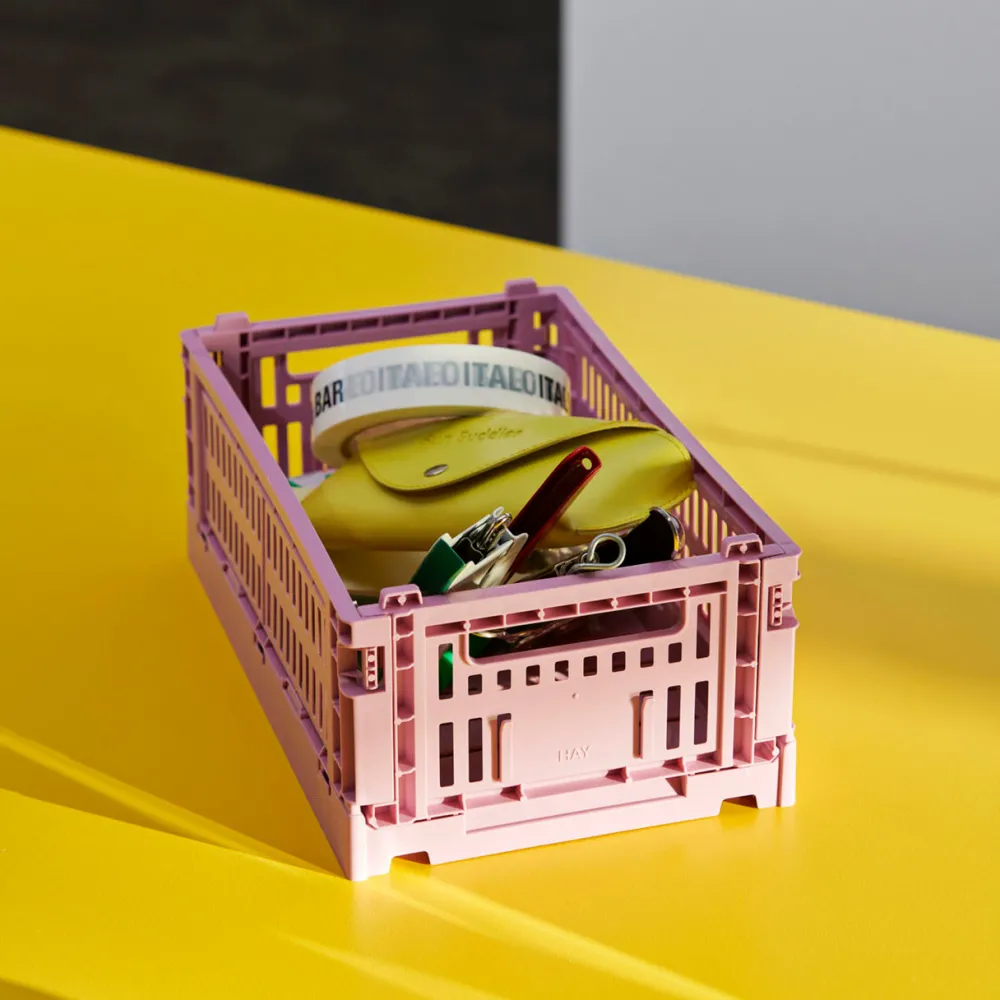 Hay Colour Crate Small Dusty Rose^ Æsker|Kontor