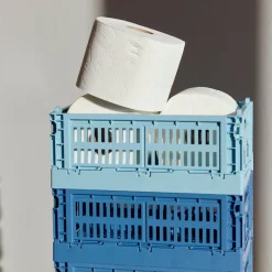 Hay Colour Crate Small Electric Blue^ Æsker|Kontor