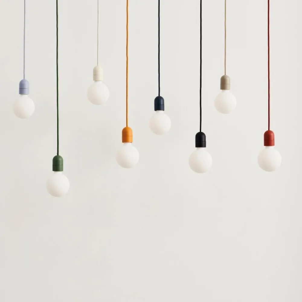 Hay Common Pendant Cord Set Soft Black^ Pendler