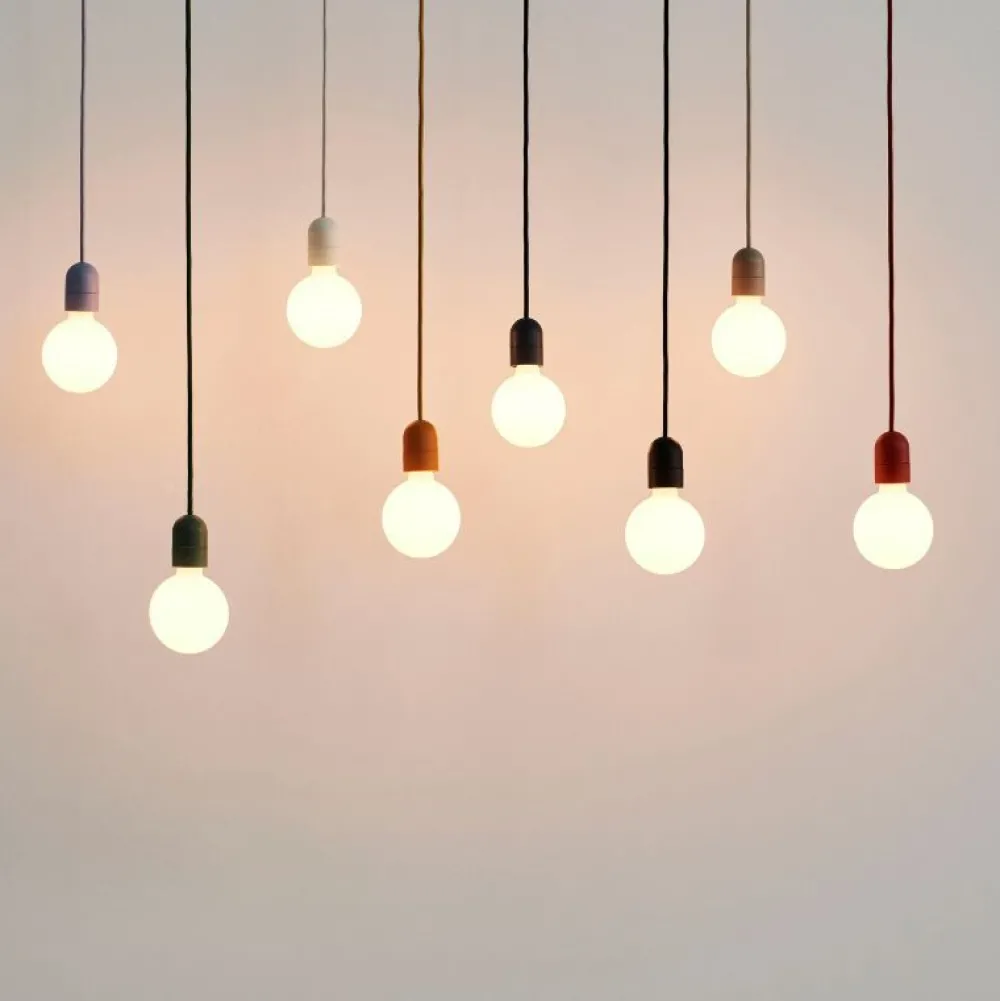 Hay Common Pendant Cord Set Soft Black^ Pendler