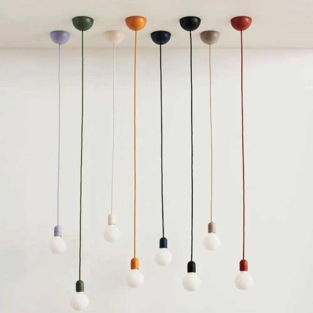 Hay Common Pendant Cord Set Soft Black^ Pendler