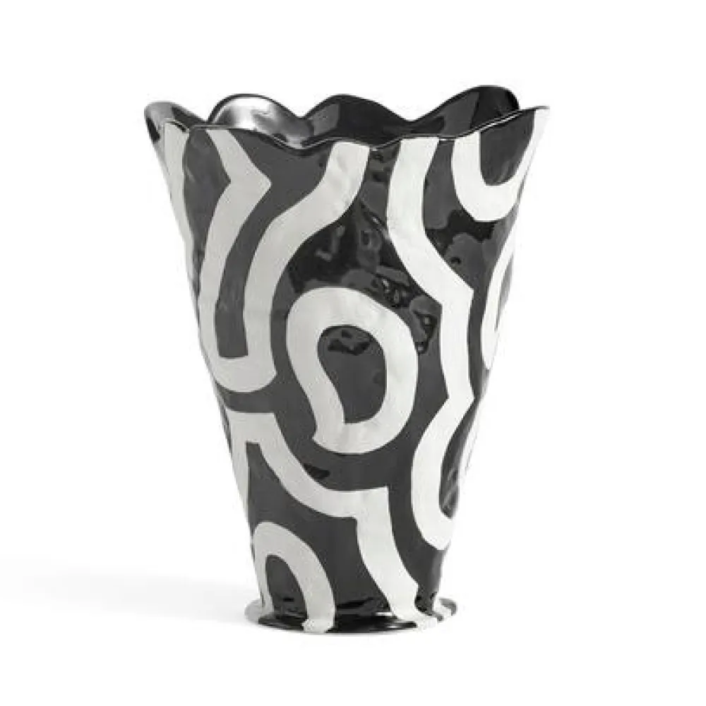 Hay Jessica Hans Shadow Vase White/Black^ Andet Boligtilbehør|Vaser