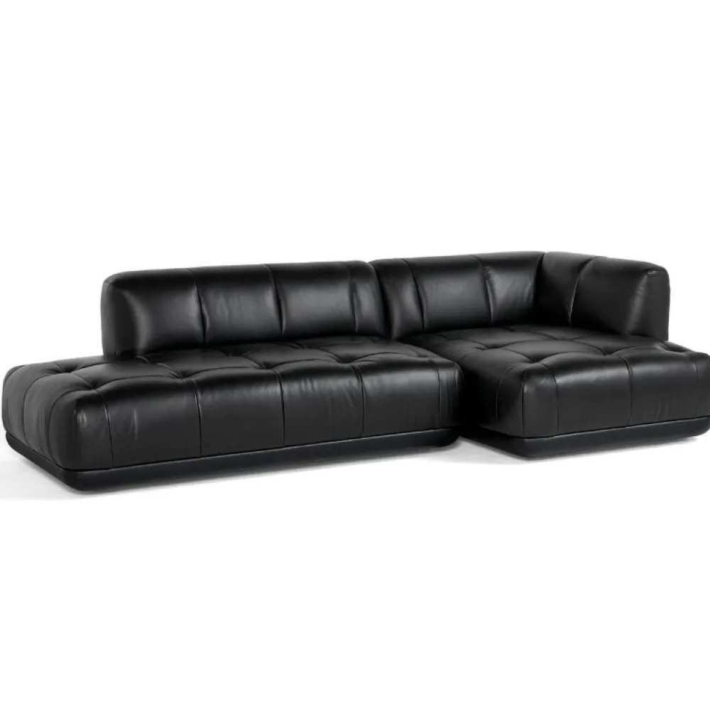 Hay Quilton Comb. 21. Sort Sense Læder^ Sofaer|Stue