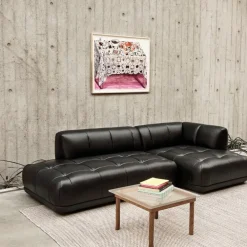 Hay Quilton Comb. 21. Sort Sense Læder^ Sofaer|Stue