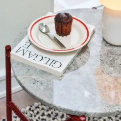 Hay Rebar Sidebord Ø45 Barn Red & Grey^ Stue|Borde