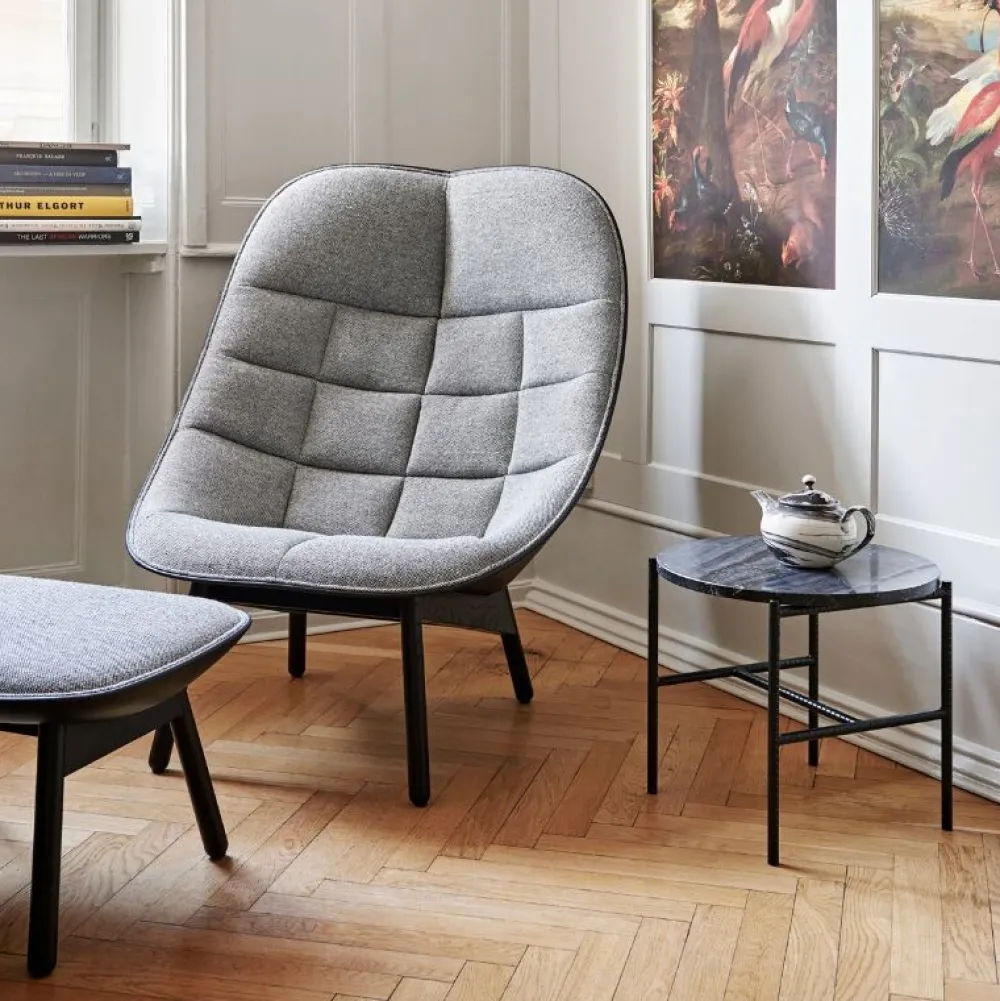 Hay Rebar Sidebord Ø45 Sort^ Stue|Borde