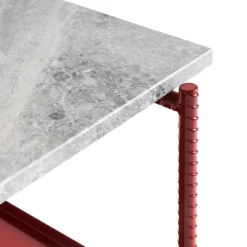Hay Rebar Sidebord Rectangular Barn Red & Grey^ Stue|Borde