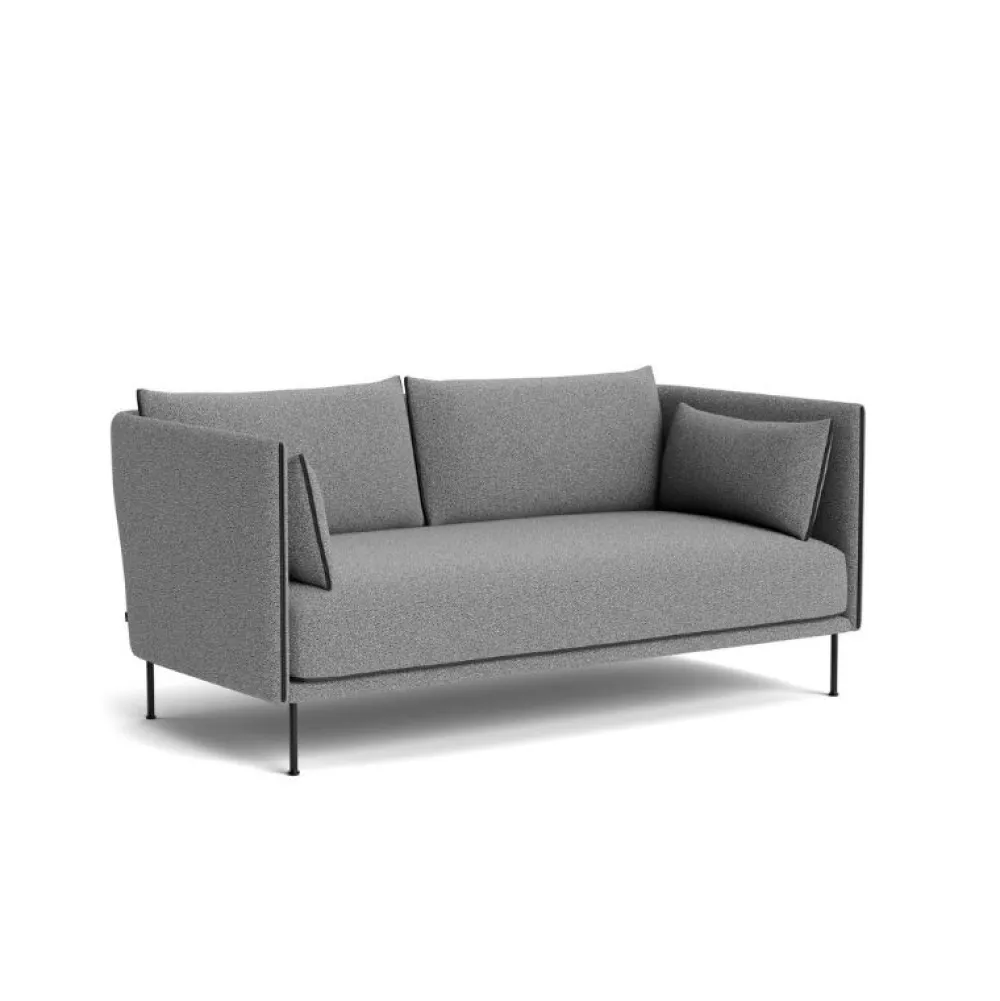 Hay Silhouette 2-Pers. Sofa Pulverlakeret stål & Olavi 03^ Sofaer|Stue