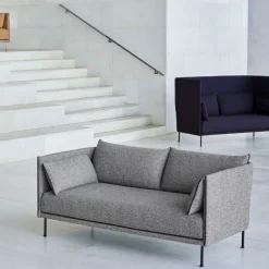 Hay Silhouette 2-Pers. Sofa Pulverlakeret stål & Olavi 03^ Sofaer|Stue
