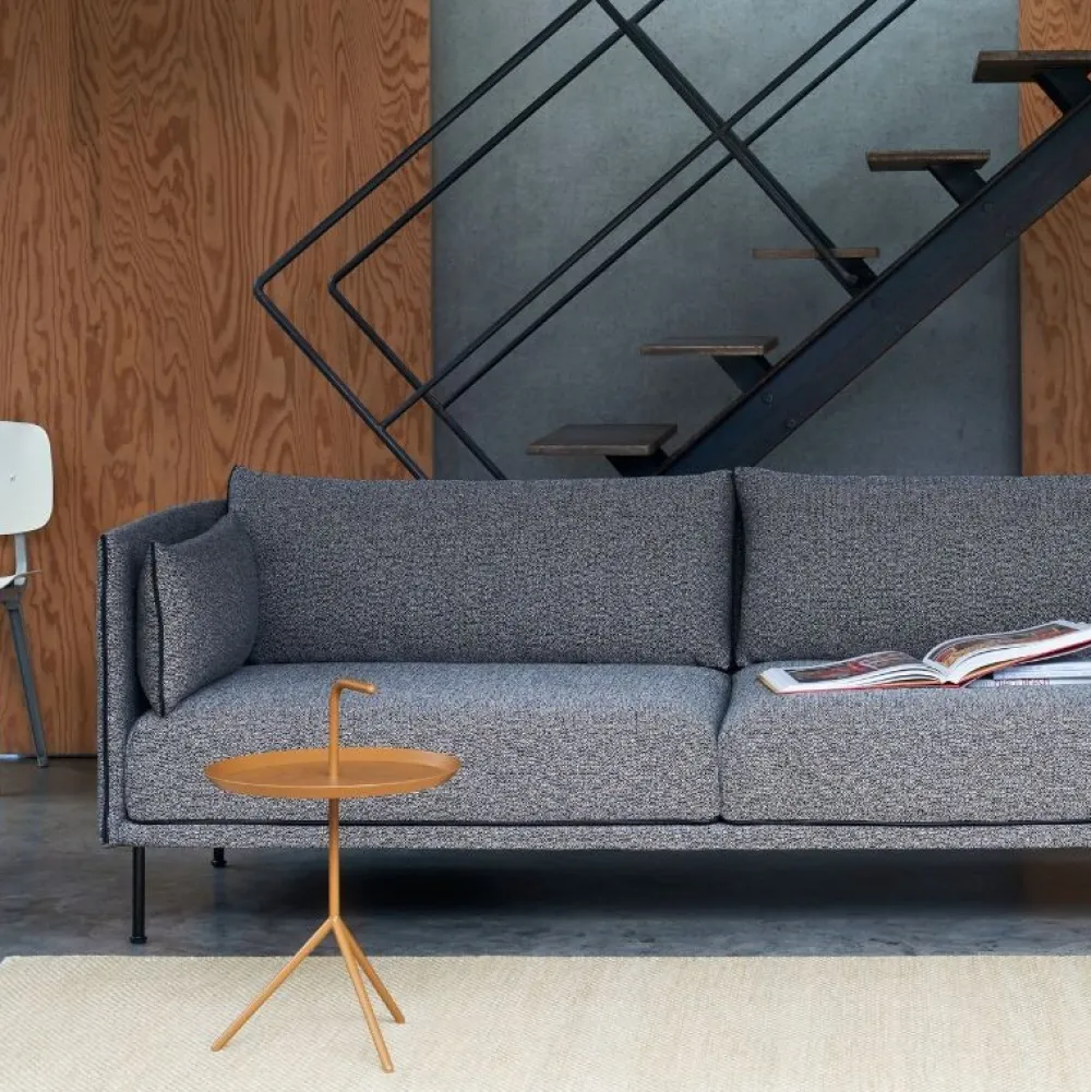 Hay Silhouette 2-Pers. Sofa Pulverlakeret stål & Olavi 03^ Sofaer|Stue
