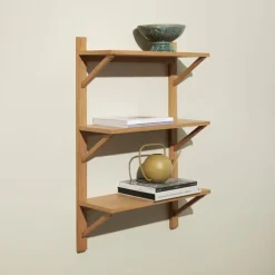 Hübsch Triarch Shelf Natural^ Hylder|Reoler & Skabe