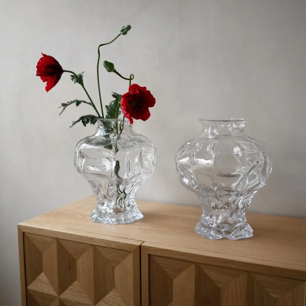 Hein Studio Ammonit Vase Large Clear^ Andet Boligtilbehør|Vaser