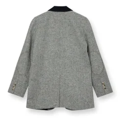 HEYANNO Brave Tweed Blazer Grey Melange^Dame Overdele