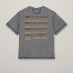 HEYANNO Proud Mind Tee Melange^Dame Overdele