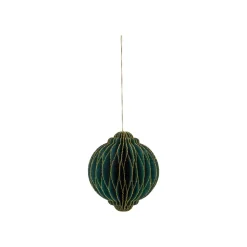 House Doctor Alsta Ornament Green Medium^ Julepynt