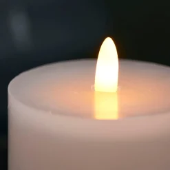 House Doctor Candle LED White Medium^ Andet Boligtilbehør