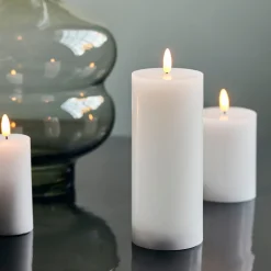 House Doctor Candle LED White Large^ Andet Boligtilbehør