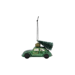 House Doctor Car Ornament Green/Gold^ Juletræspynt|Julepynt