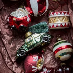 House Doctor Car Ornament Green/Gold^ Juletræspynt|Julepynt