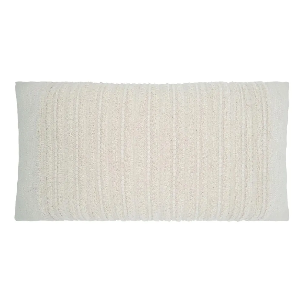 House Doctor Chil Cushion Off-White 40x80 cm^ Puder