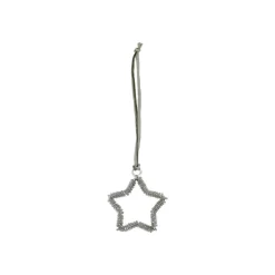 House Doctor Connect Ornaments Silver (4 Pieces)^ Julepynt