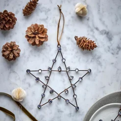 House Doctor Connect Ornament Antique Copper Large^ Julepynt