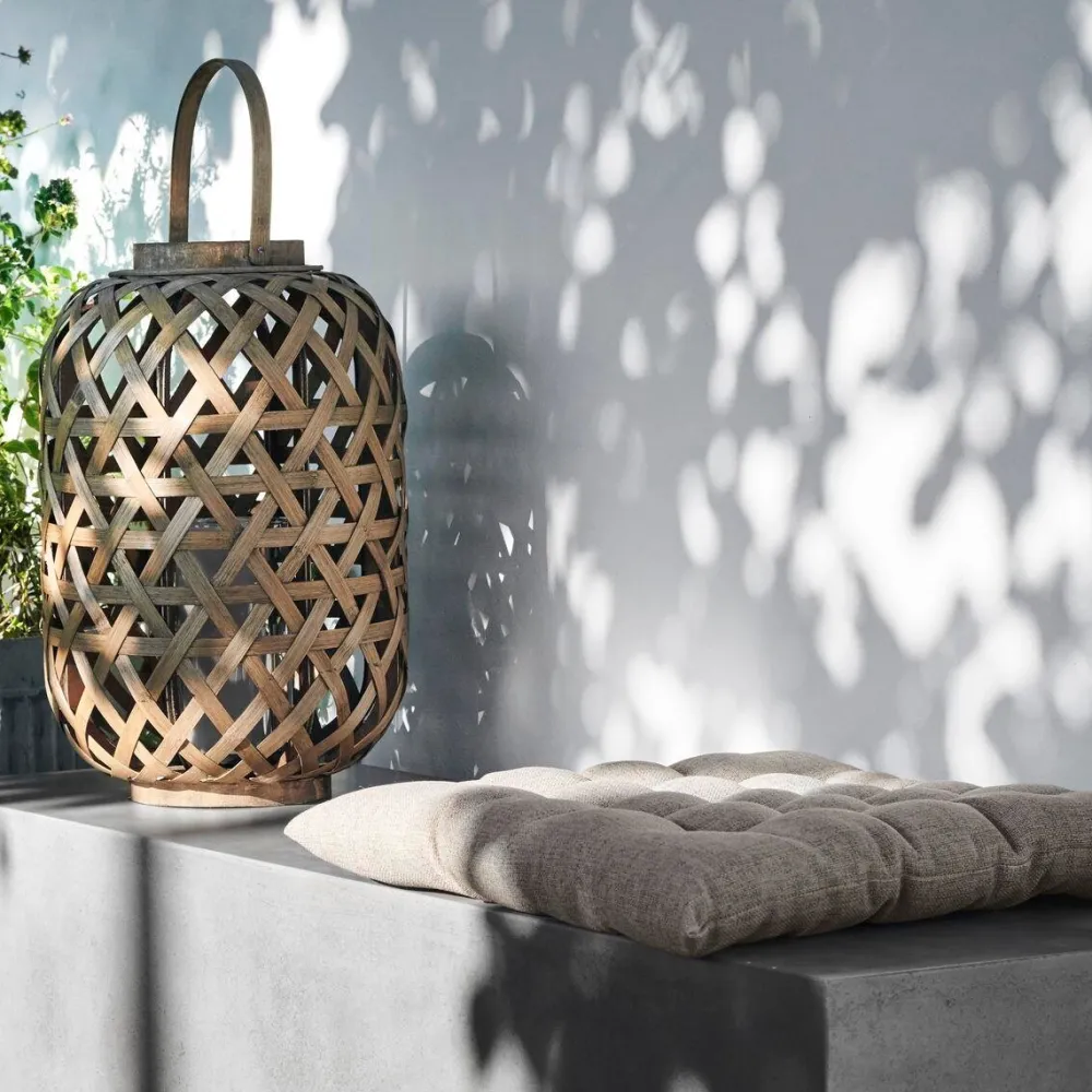 House Doctor Fine Seat Cushion Sand^ Udendørs