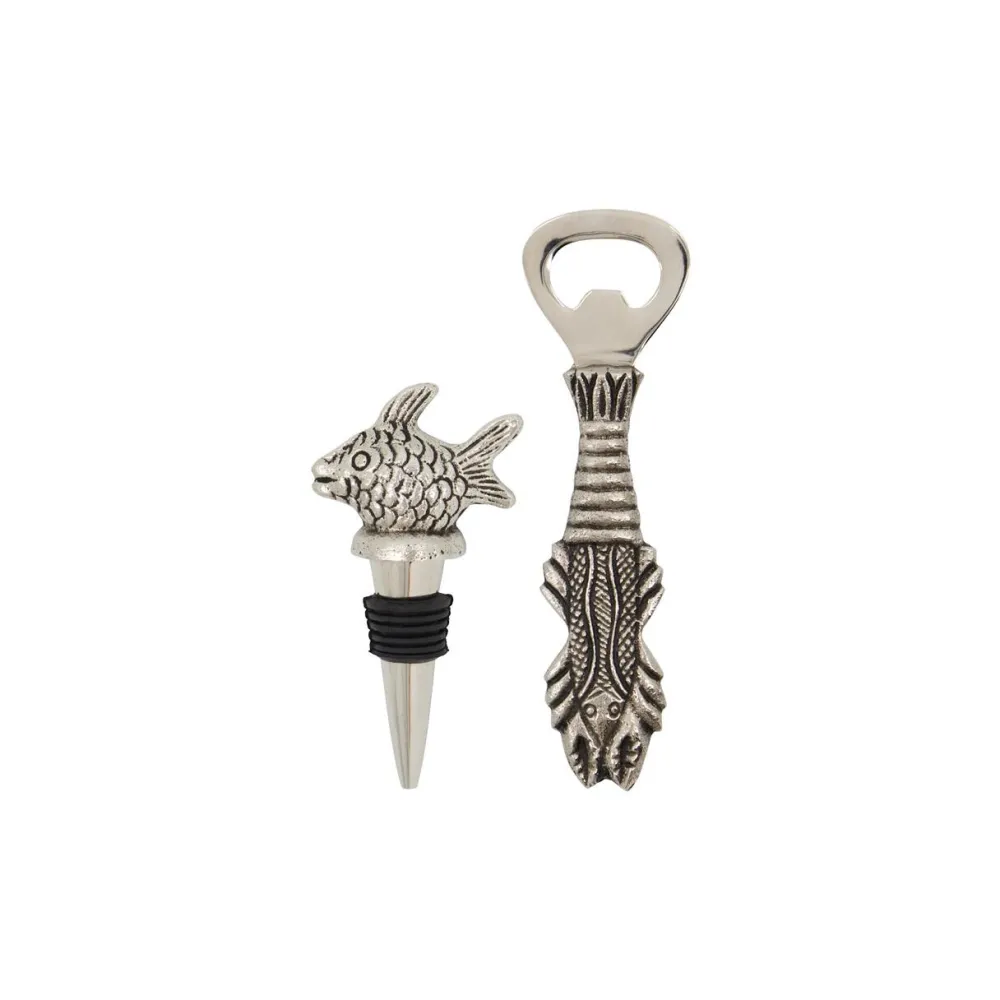 House Doctor Fish Bar Accessories Antique Silver^ Køkken
