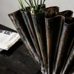 House Doctor Flood Vase Antique Brown Large^ Vaser