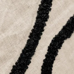 House Doctor Fly Cushion Black 50x50 cm^ Puder