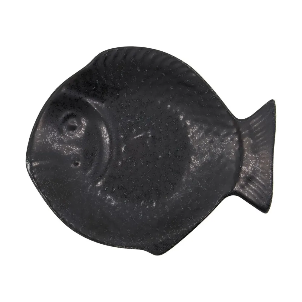 House Doctor Kala Serving Dish Black^ Køkken