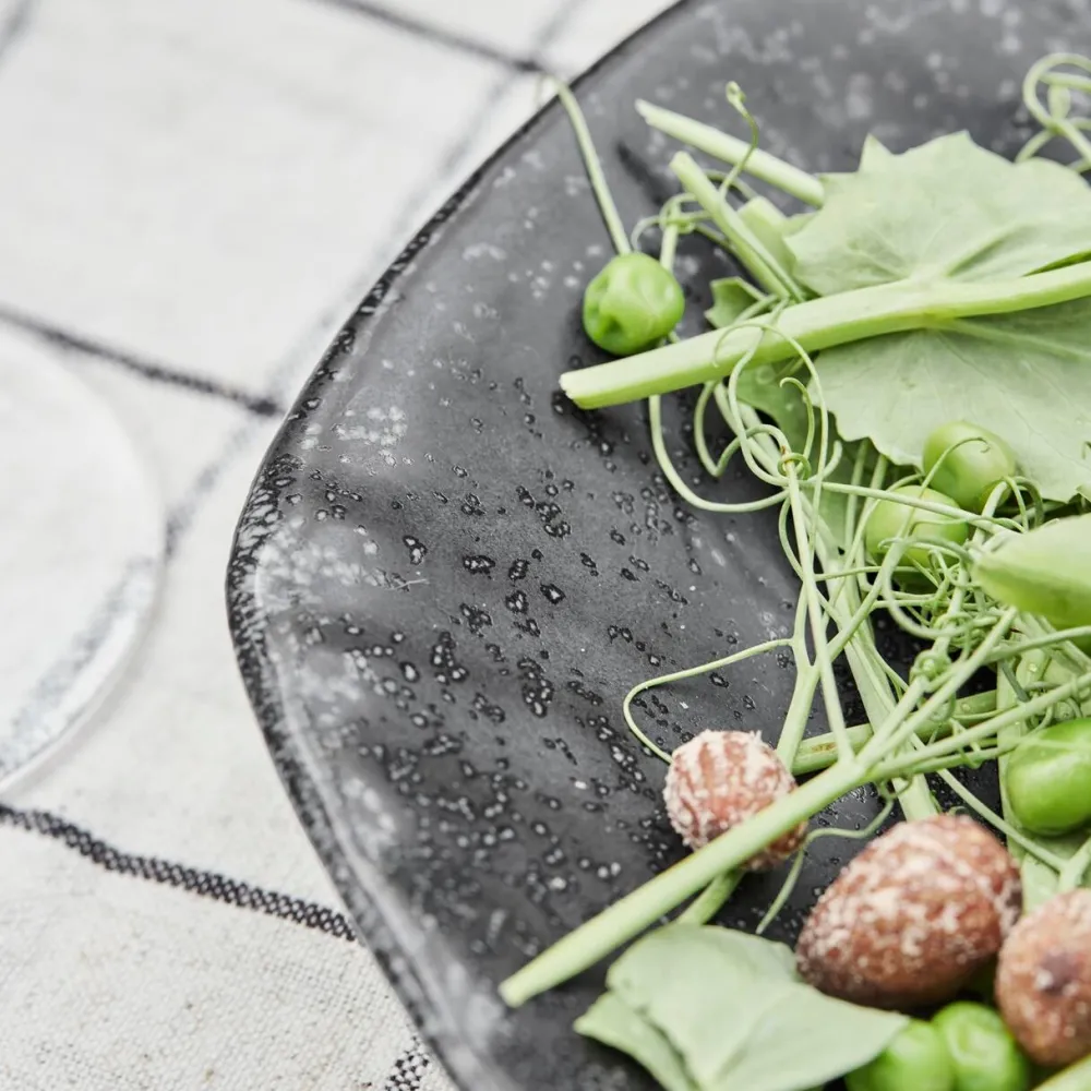 House Doctor Kala Serving Dish Black^ Køkken