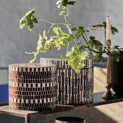 House Doctor Lango Storage Boxes Brown/Nature^ Kurve