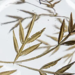 House Doctor Leaf Ornament Clear/Golden^ Juletræspynt|Julepynt