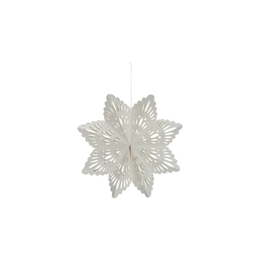 House Doctor Lehlo Stars White^ Juletræspynt|Julepynt